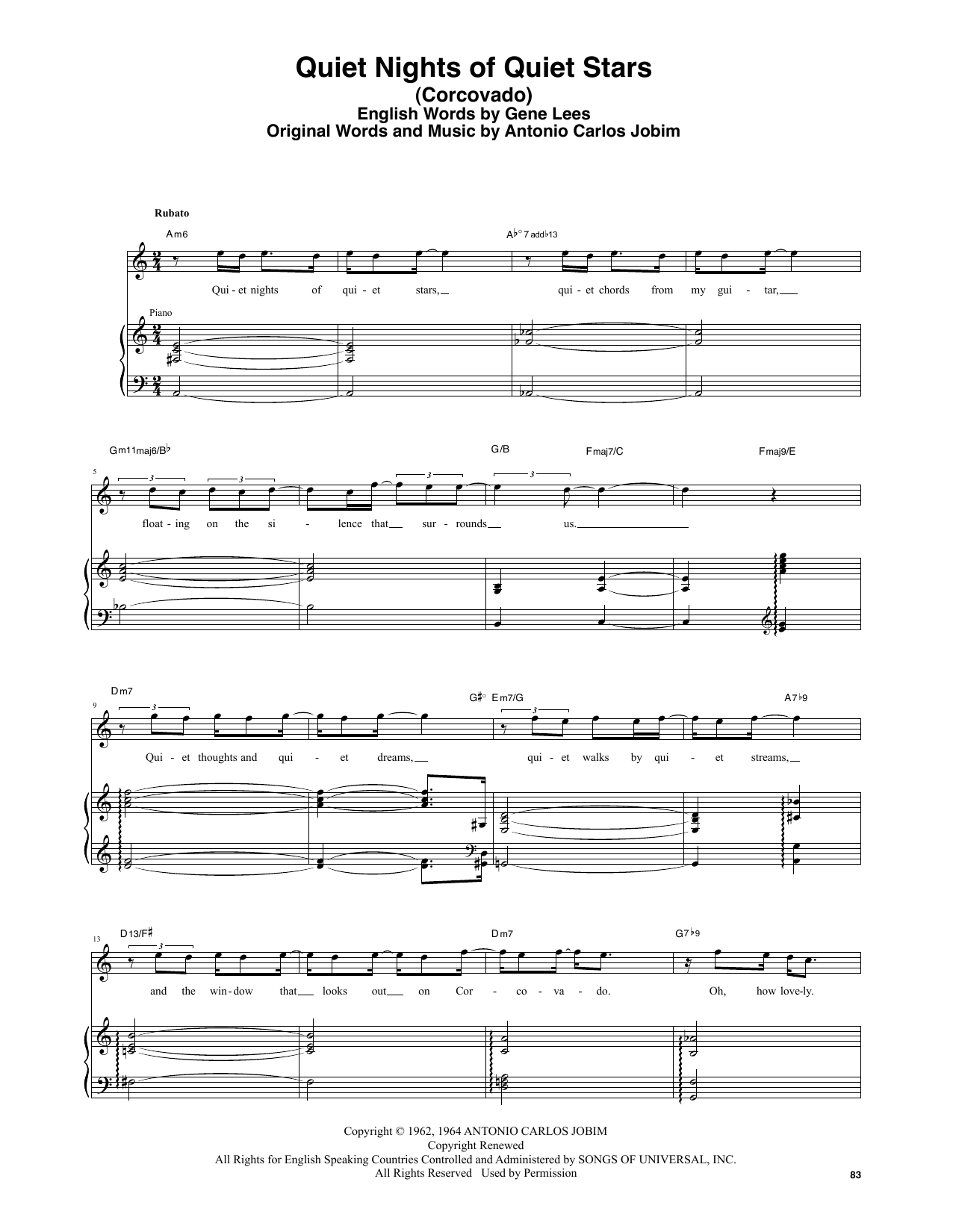 Produktbild zu: Quiet Nights Of Quiet Stars (Corcovado)