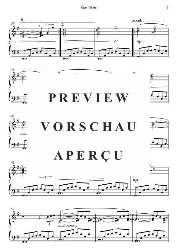 gallery: Open Skies - 7 poetische Klavierstücke, Hauke Kranz - Die Tastenflüsterin, (Klavier Solo)