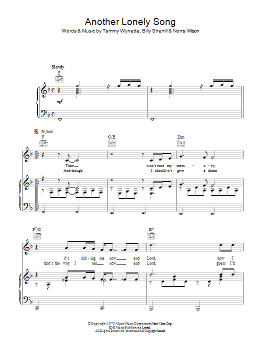 Produktbild zu: Another Lonely Song