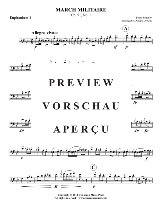 Product gallery: Page 5 of 16 Militär-Marsch , , (2x Baritone, 2x Tuba)