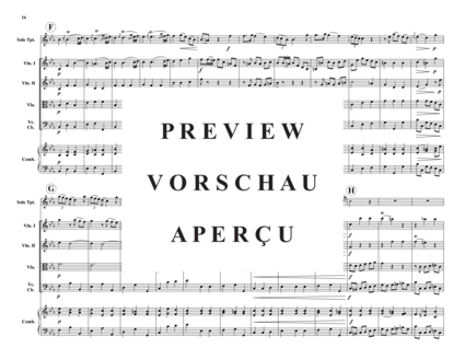 Product gallery: Page 17 of 21 Concerto in Es , , (trumpet + chamber orchestra)