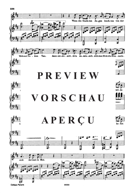 gallery: Lob der Tränen D.711 , , (Gesang hoch + Klavier)