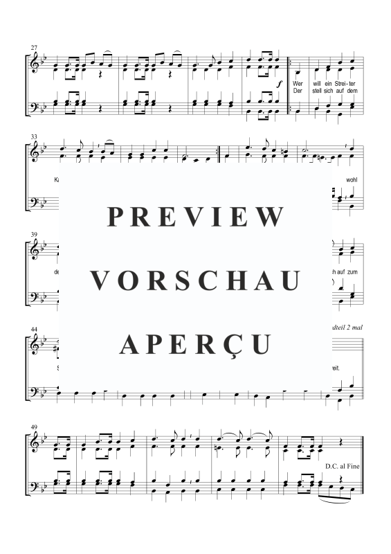 Produktgalerie: Seite 3 von 5 Neuer Streiter Jesu-Marsch, , Posaunenchor