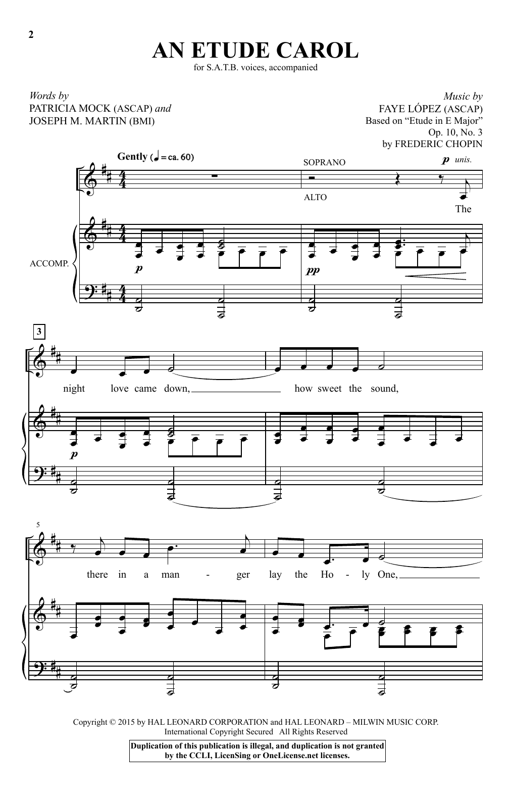 Produktbild zu: An Etude Carol