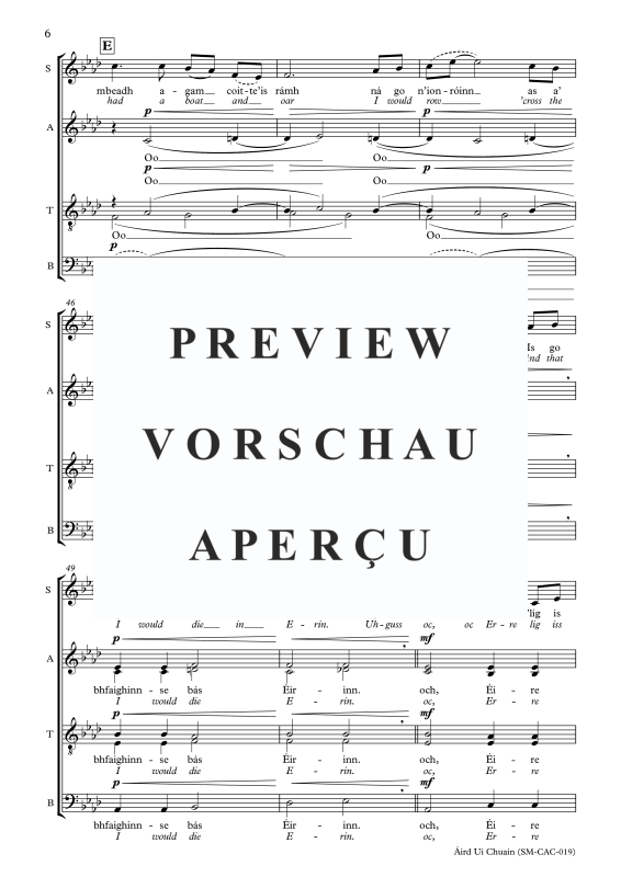 Produktgalerie: Seite 9 von 11 Aird Ui Chuain, , Gemischter Chor SATB