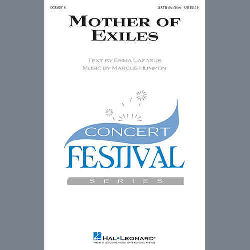 cover: Mother Of Exiles, Emma Lazarus & Marcus Hummon