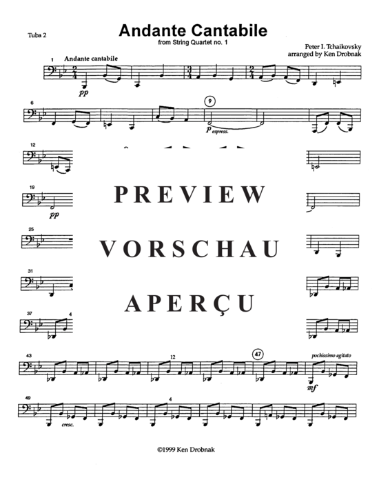 Product gallery: Page 17 of 18 Andante Cantabile , , (Tuba Quartett EETT)