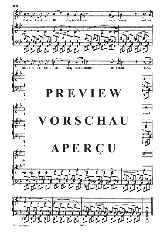 Product gallery: Page 4 of 4 Wiederschein D.639, , Medium Voice and Piano