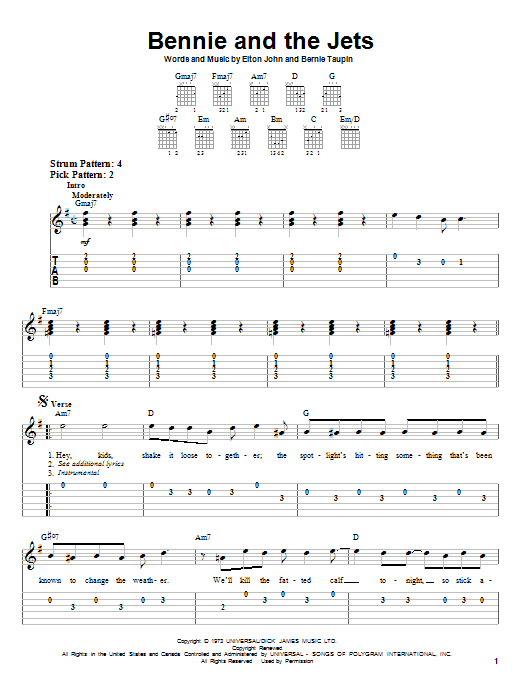 Produktbild zu: Bennie And The Jets