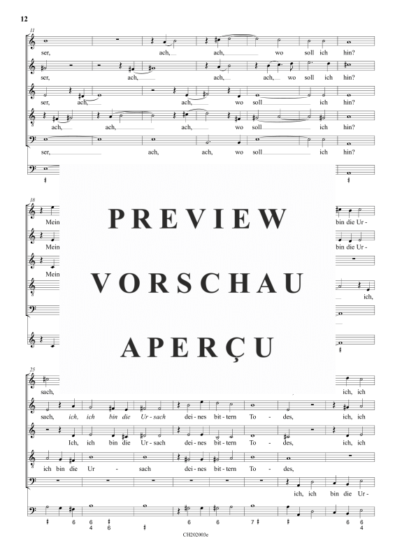gallery: O Jesu, mein Erlöser / Herr, mein König und mein Gott, , (Gemischter Chor)