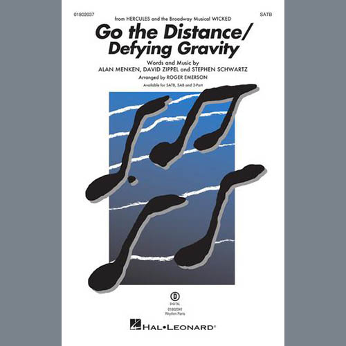 cover: Go The Distance / Defying Gravity (arr. Roger Emerson), Alan Menken, David Zippel & Stephen Schwartz, Chor