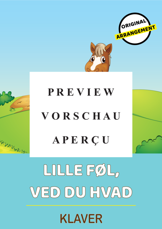 Produktgalerie: Seite 2 von 4 Lille Fø l, Ved Du Hvad , , Klavier Solo