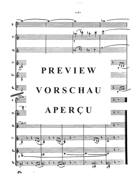 Produktgalerie: Seite 19 von 21 Sextet , , (Gemischtes Ensemble für Holzbläser Quintett + Euphonium Solo)