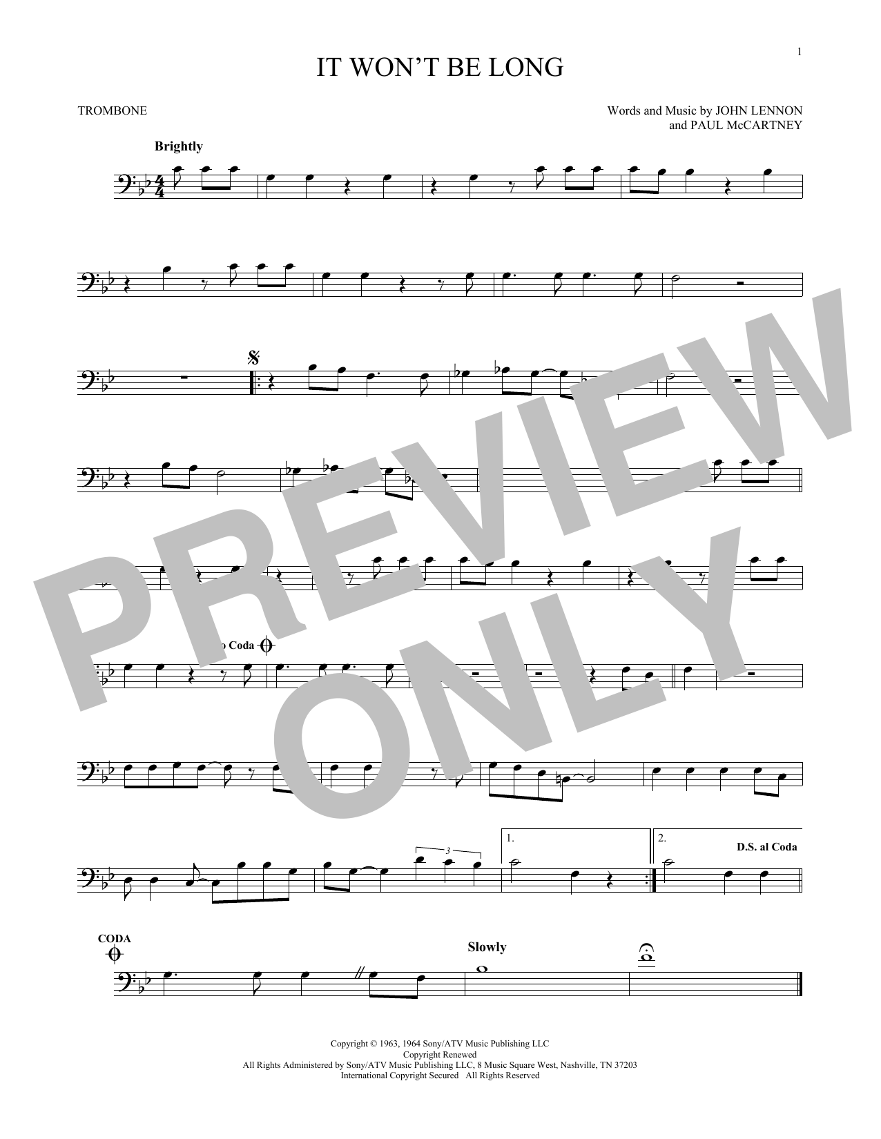 Product gallery: Page 1 of 1 It Won't Be Long, The Beatles