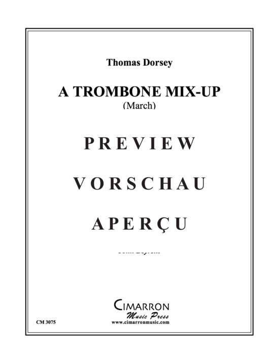 Produktgalerie: Seite 2 von 11 A Trombone Mix-Up , , (Blechbläserquintett)