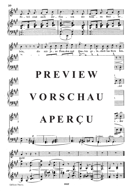gallery: Was will die einsame Träne Op.25 No.21 , , (Gesang hoch + Klavier)