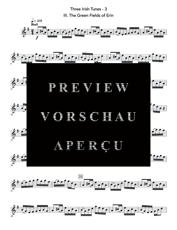 Product gallery: Page 7 of 9 Three Irish Tunes, , (flute solo)