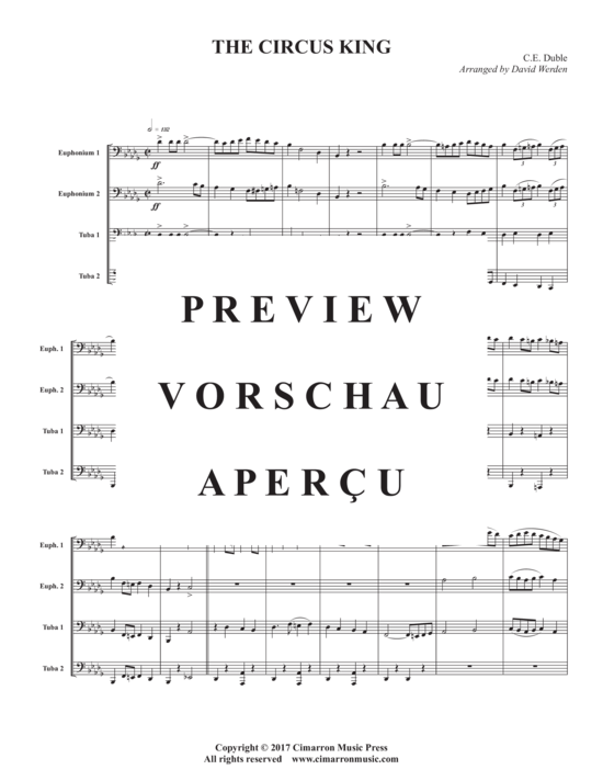 Product gallery: Page 3 of 18 The Circus King , , (Tuba Quartett EETT)