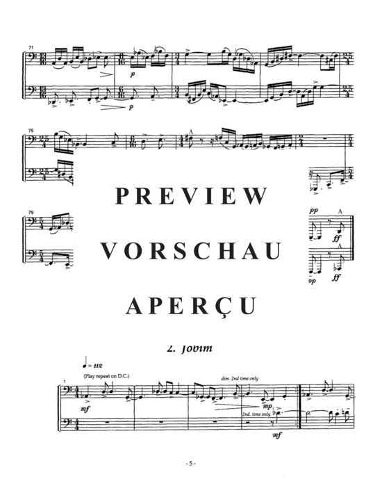 Produktgalerie: Seite 9 von 21 Duo , , (Duett für Bass Posaune + Tuba)