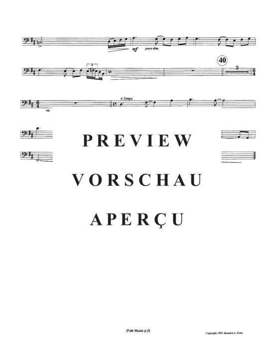 Produktgalerie: Seite 8 von 8 Folk Music , , (Duett für Tuba + Gitarre)