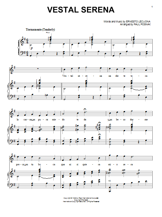 Produktbild zu: Vestal Serena
