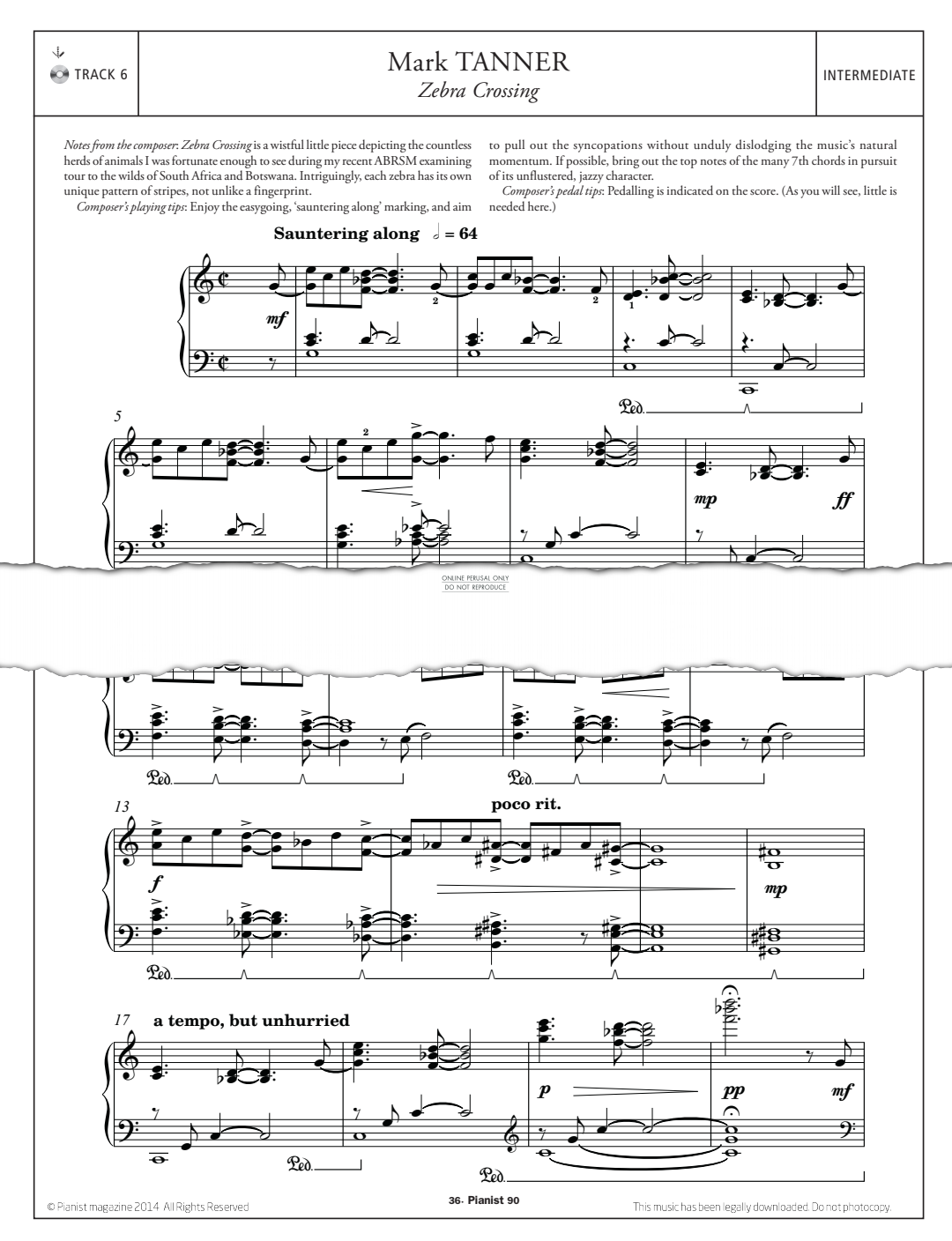 Product gallery: Page 1 of 1 Zebra Crossing, Mark Tanner