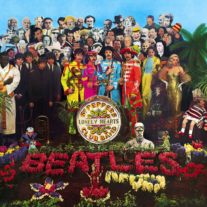 cover: With A Little Help From My Friends, The Beatles, Melodieinstrumente