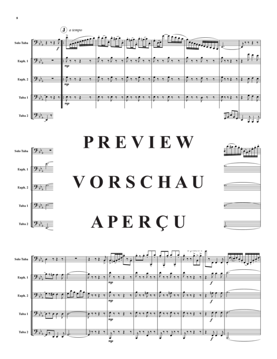 Product gallery: Page 10 of 21 Napoli , , (Tuba Solo + Tuba Quartet)