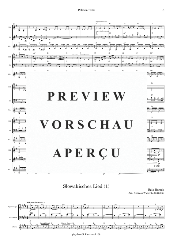gallery: play bartók, , Nyckelharpa, Kontrabass und Gitarre
