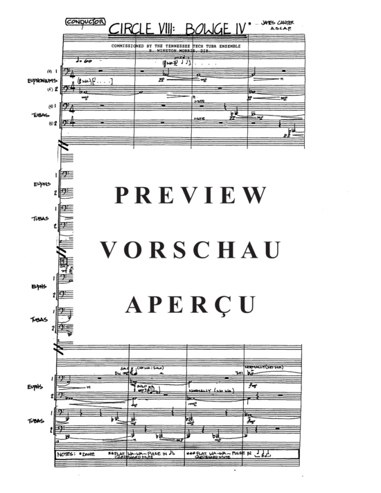 gallery: Circle VIII: Bowge IV , , (Tuba Quartett EETT)