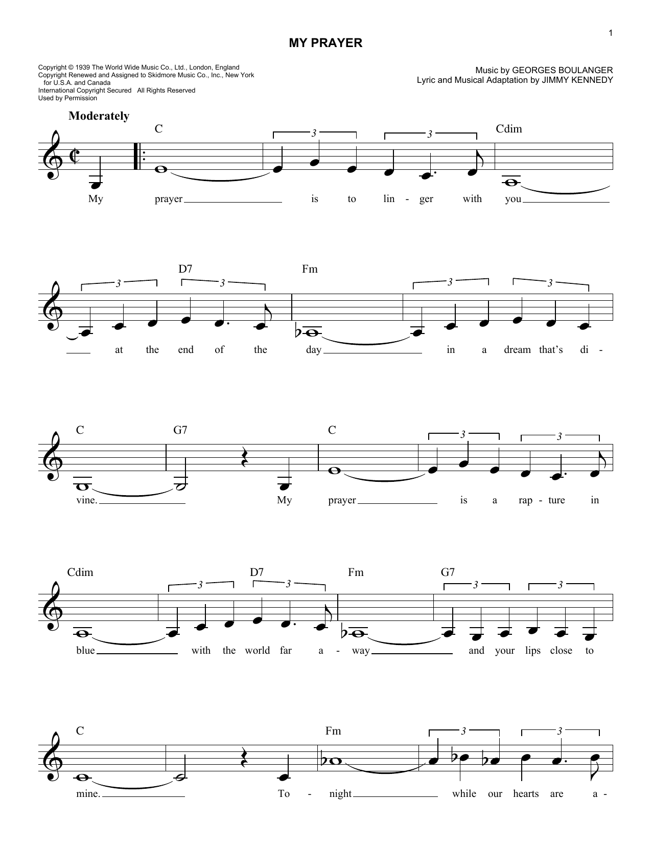 Produktgalerie: Seite 1 von 1 My Prayer, The Platters