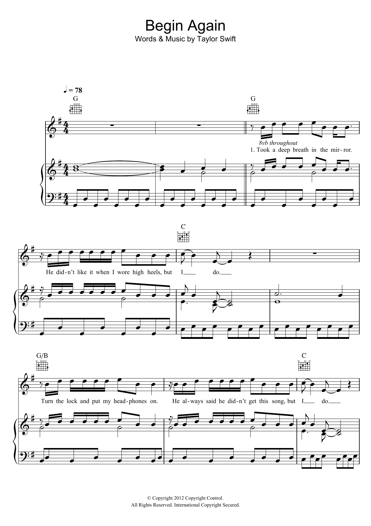 Produktbild zu: Begin Again