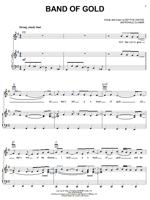 Produktbild zu: Band Of Gold