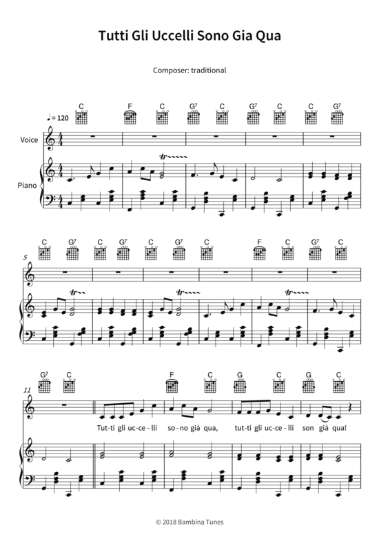 Produktbild zu: Tutti Gli Uccelli Sono Gia Quatraditional