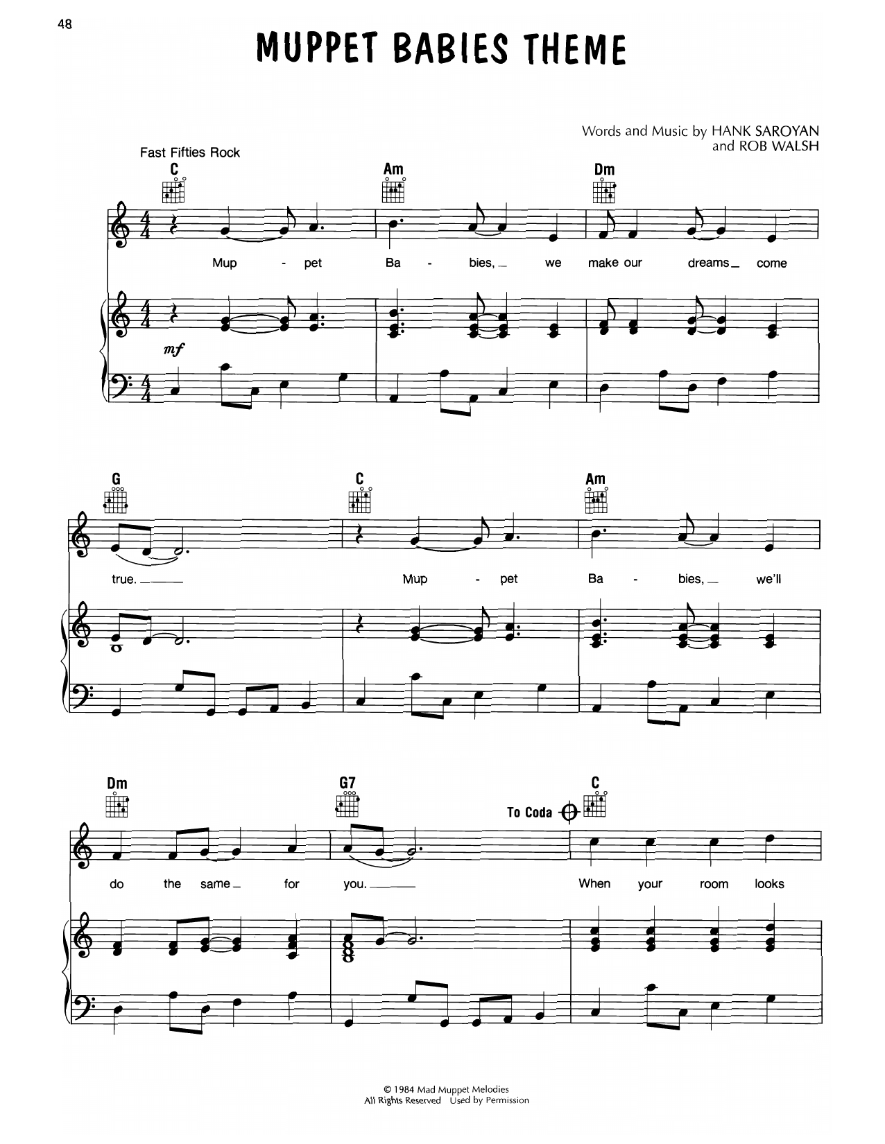 Produktbild zu: Muppet Babies Theme