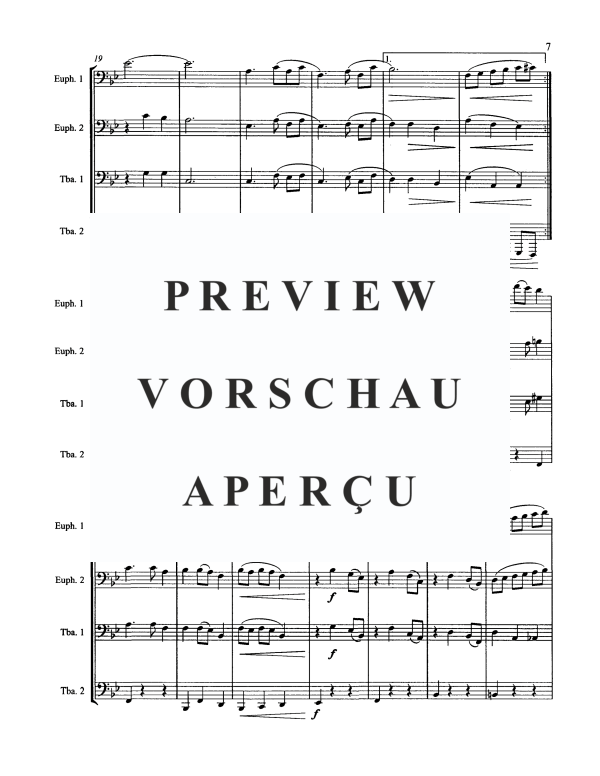 Produktgalerie: Seite 10 von 11 Ohlone Suite, , Tuba Quartett EETT
