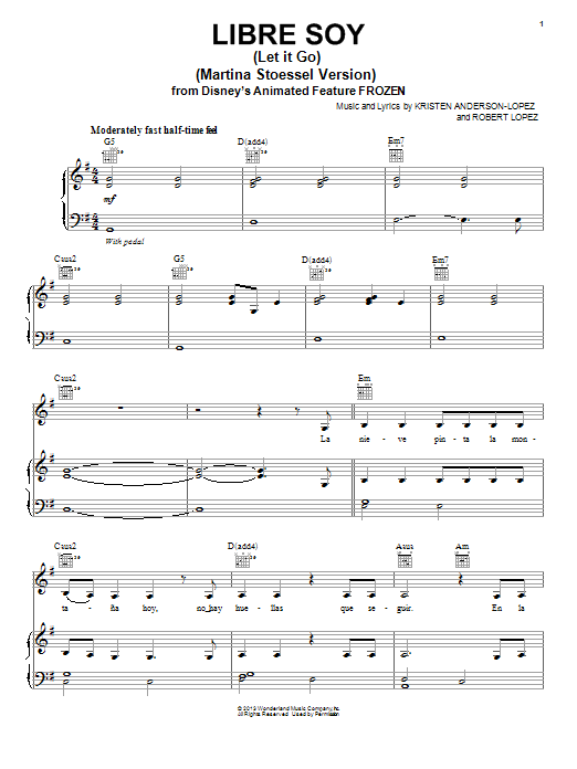 Produktbild zu: Libre Soy (Martina Stoessel Version)