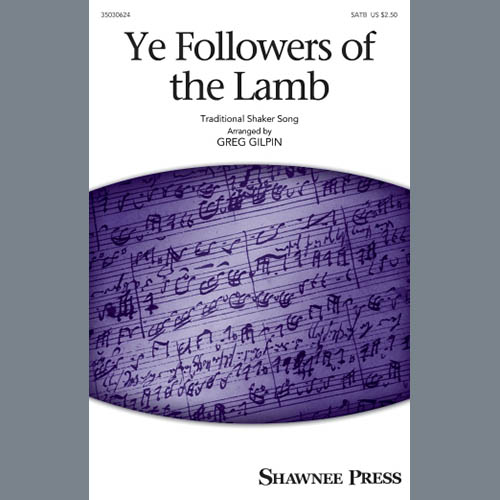cover: Ye Followers Of The Lamb, Greg Gilpin