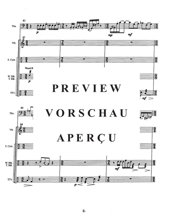 Produktgalerie: Seite 12 von 21 Duo Fantasia , , (Tuba Solo + Percussion)
