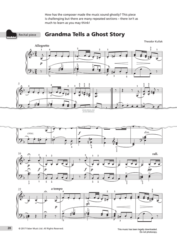 Product gallery: Page 1 of 1 Grandma Tells A Ghost Story, Theodor Kullak