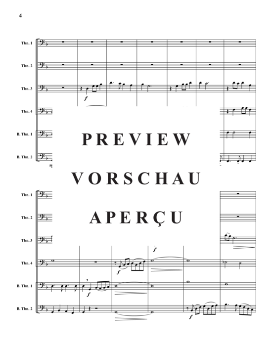 Product gallery: Page 5 of 21 Oh Bury Me Not On The Lone Prairie , , (Trombone ensemble)