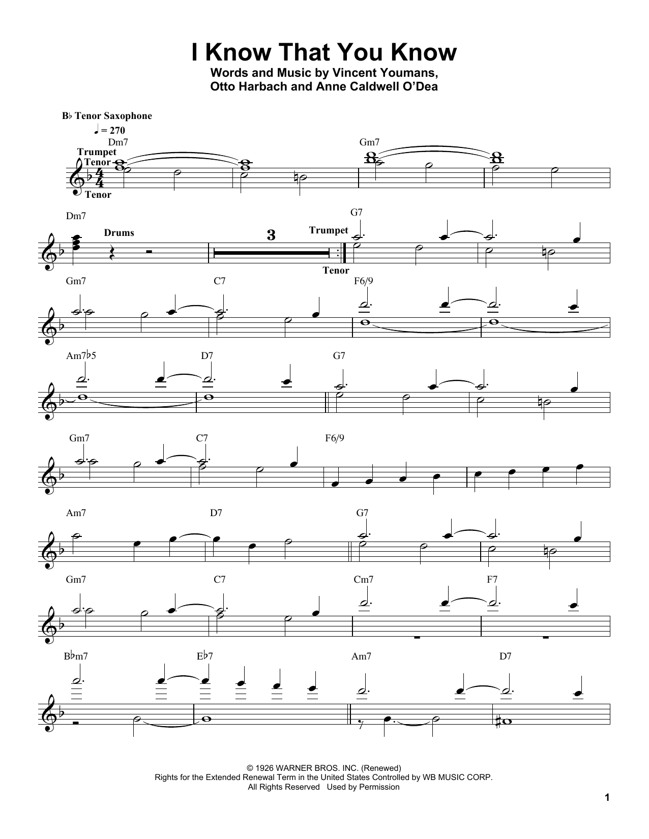 Product gallery: Page 1 of 1 I Know That You Know, Sonny Stitt