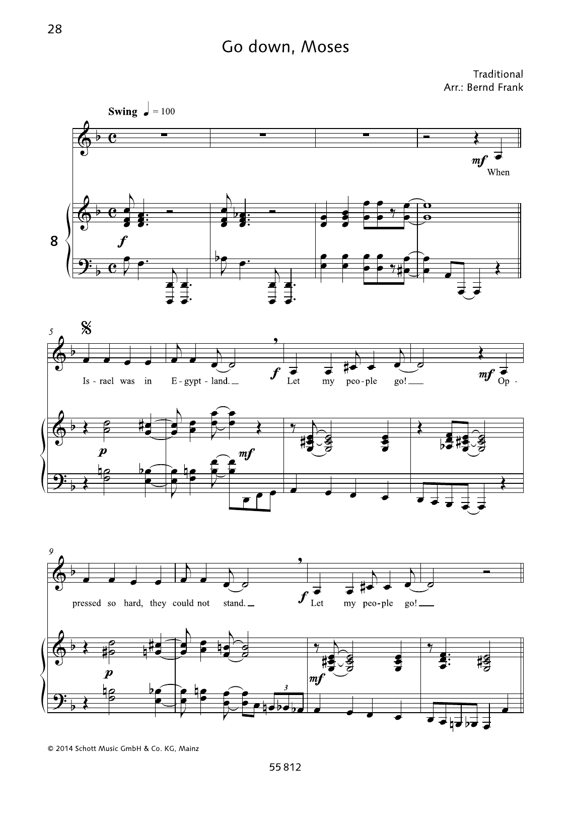 Produktbild zu: Go Down, Moses