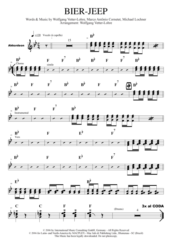 Product picture to: Bier Jeep Marco Antonio Cornetet (Banda Pomerana)