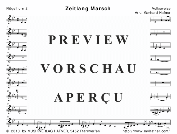 Product gallery: Page 9 of 11 Zeitlang Marsch, , (woodwind and brass)