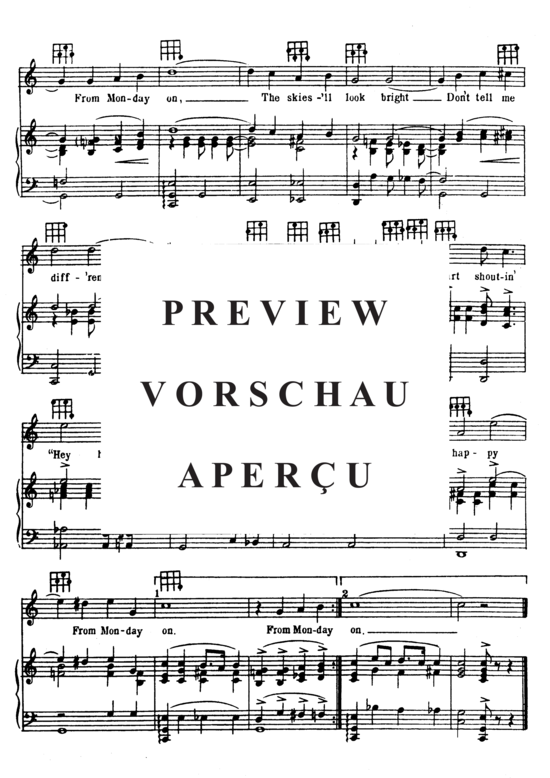 Produktgalerie: Seite 5 von 8 From Monday On , Crosby, Bing  , Klavier und Gesang