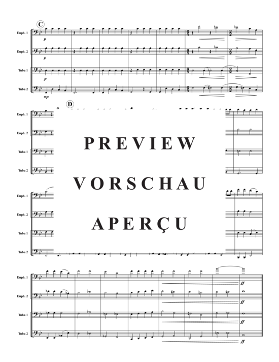 Product gallery: Page 20 of 21 13 Weihnachtlieder , , (Tuba Quartet: 2x Baritone, 2xTuba)