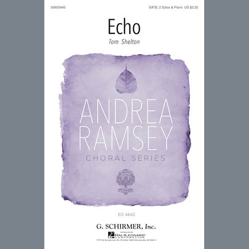cover: Echo, Tom Shelton Jr., Chor