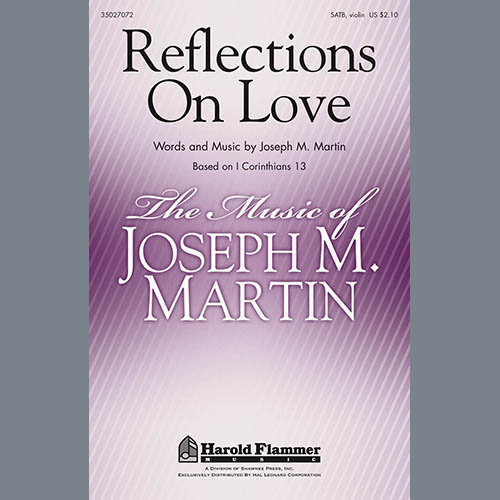 cover: Reflections On Love, Joseph M. Martin