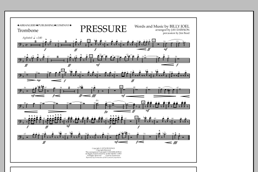 Produktbild zu:  Pressure - Trombone - Jay Dawson